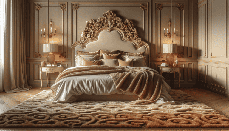 alfombra cabecero cama