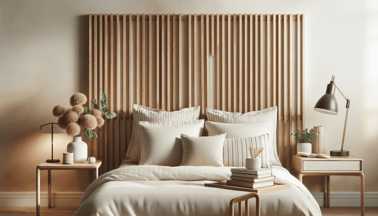 cabecero lamas madera vertical