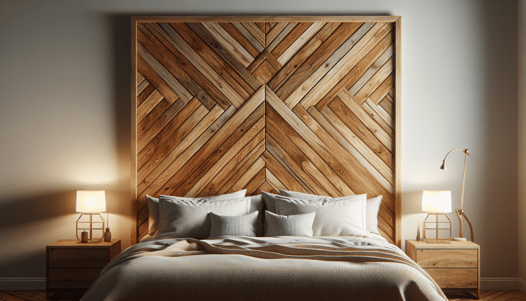 cabecero madera espiga