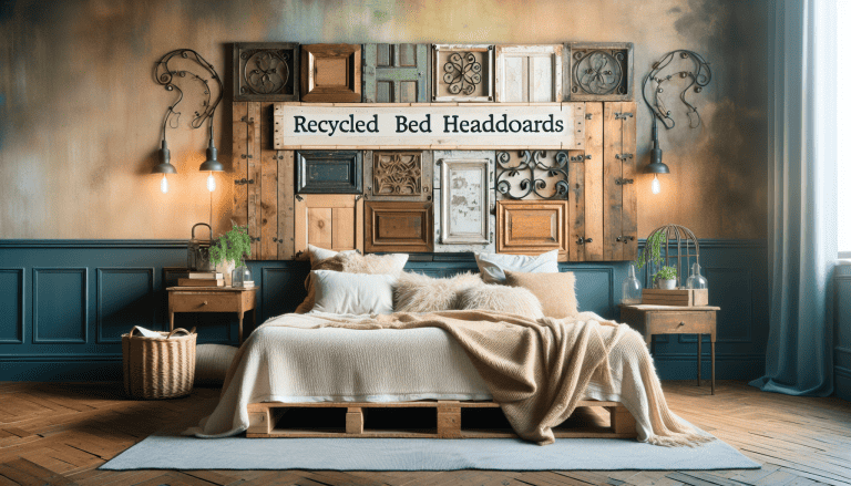 cabeceros de cama reciclados