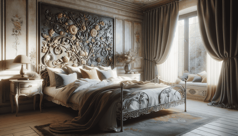 cabeceros de forja pintados