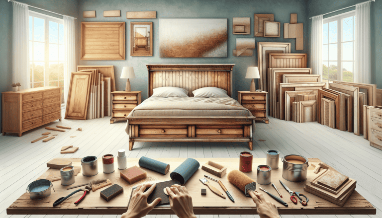 como renovar un cabecero de cama