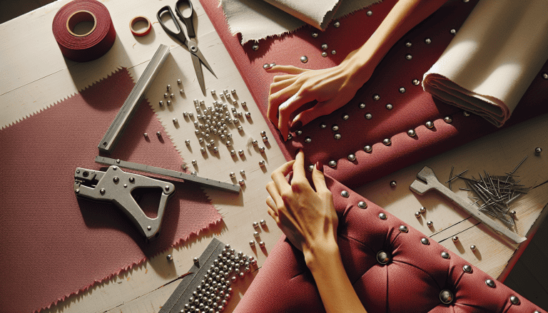 como tapizar un cabecero de cama con tachuelas