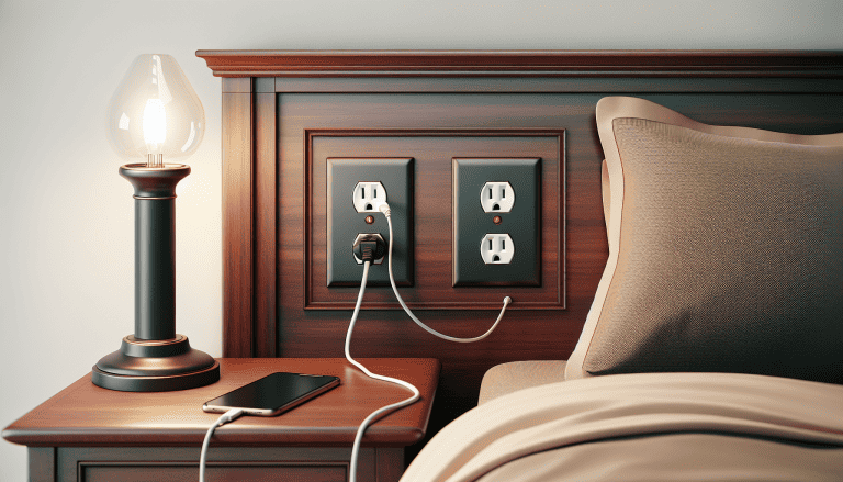 enchufes cabecero cama