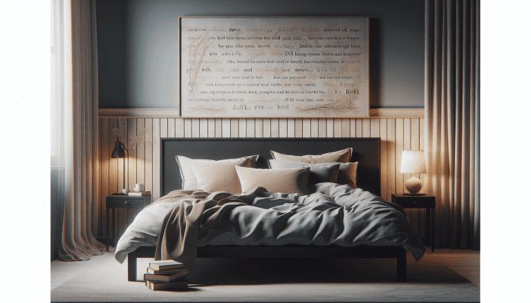 frases cabecero cama