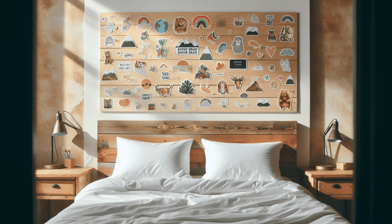 pegatinas cabecero cama