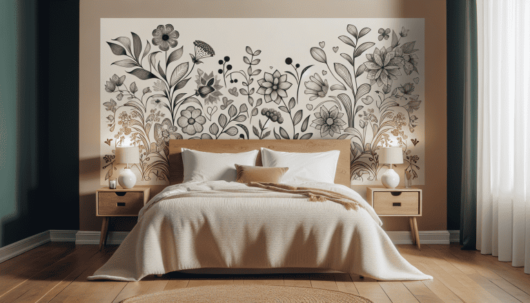 vinilos para cabeceros cama matrimonio