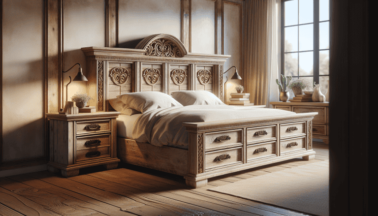 cabecero con cajones laterales