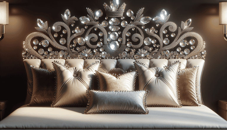 cabecero con cristales swarovski