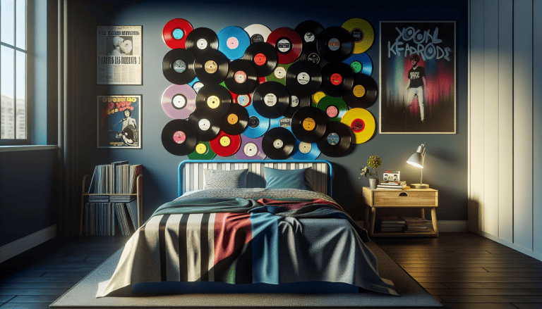 cabecero vinilo juvenil