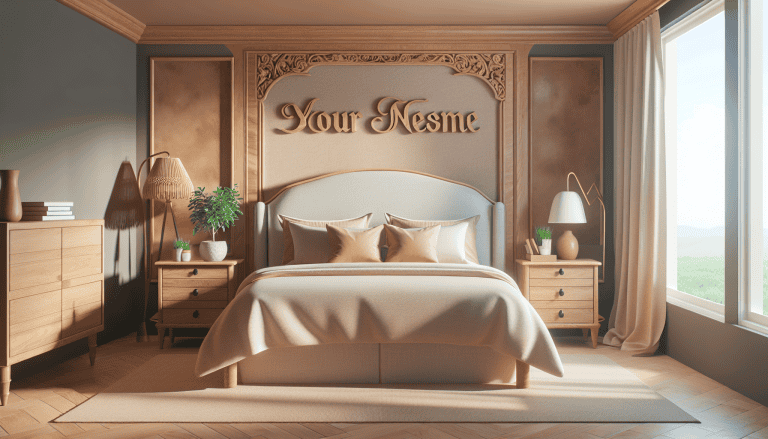 cabeceros personalizados con nombre