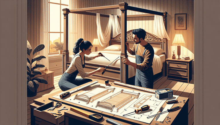 como sujetar un cabecero a un canape