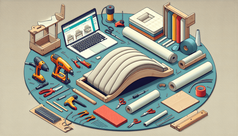 como tapizar un cabecero curvo