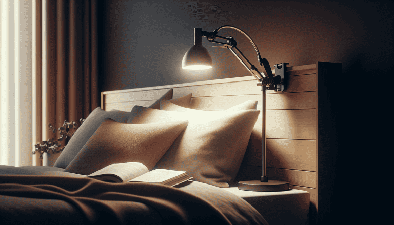 lampara pinza cabecero