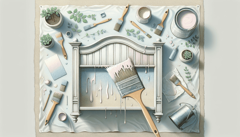 pintar cabecero niquelado con pintura a la tiza